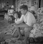 Senator Kennedy Goes A Courting #2 Photograph by Hy Peskin Archive