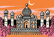 Taj Mahal #2 Drawing by CSA Images