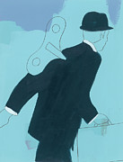 Windup Man #2 Drawing by CSA Images