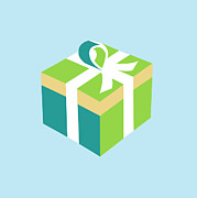 Wrapped Present #2 Drawing by CSA Images