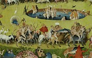 The Garden Of Earthly Delights, 1490-1500 Painting by Hieronymus Bosch