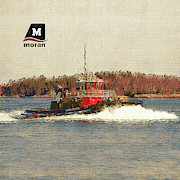 2017 Moran Tug Digital Art by Krista Droop