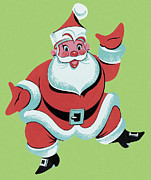 Santa Claus #22 Drawing by CSA Images