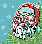 Santa Claus #27 Drawing by CSA Images Santa Claus #27 Drawing by CSA Images