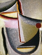 Abstract Head Painting by Alexej Von Jawlensky