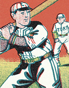 Baseball Game #3 Drawing by CSA Images Baseball Game #3 Drawing by CSA Images