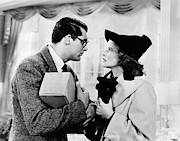 CARY GRANT and KATHARINE HEPBURN in BRINGING UP BABY -1938-. #3 Photograph by Album