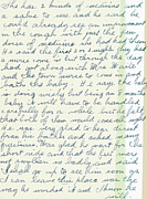 Hand Written Letter #3 Drawing by CSA Images Hand Written Letter #3 Drawing by CSA Images