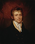 Portrait Of Edward Shippen Burd Of Philadelphia Painting by Rembrandt Peale Portrait Of Edward Shippen Burd Of Philadelphia Painting by Rembrandt Peale