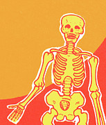 Skeleton #3 Drawing by CSA Images