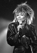 Tina Turner Performs On A Tv Show #3 Photograph by Michael Ochs Archives