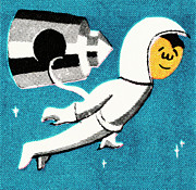 Astronaut #30 Drawing by CSA Images Astronaut #30 Drawing by CSA Images