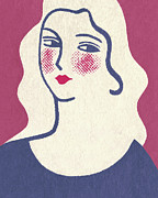Portrait of a Woman #34 Drawing by CSA Images