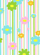 Flower pattern #39 Drawing by CSA Images Flower pattern #39 Drawing by CSA Images