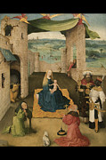Adoration of the Magi #4 Painting by Hieronymus Bosch