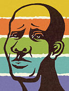 Bald Man #4 Drawing by CSA Images Bald Man #4 Drawing by CSA Images
