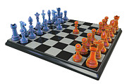 Chess Game #4 Photograph by Science Photo Library
