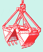 Machinery #4 Drawing by CSA Images Machinery #4 Drawing by CSA Images