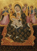Madonna And Child With Angels Painting by Pietro Di Domenico Da Montepulciano Madonna And Child With Angels Painting by Pietro Di Domenico Da Montepulciano