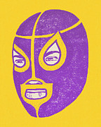 Mexican Wrestler #4 Drawing by CSA Images