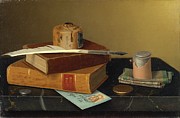 The Bankers Table Painting by William Michael Harnett The Bankers Table Painting by William Michael Harnett