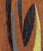 Woodgrain Pattern #4 Drawing by CSA Images