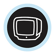 Television #42 Drawing by CSA Images Television #42 Drawing by CSA Images