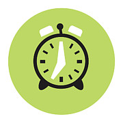 Alarm Clock #5 Drawing by CSA Images Alarm Clock #5 Drawing by CSA Images