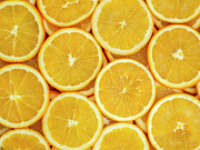Full Frame Of Orange Slices #5 Photograph by Panoramic Images