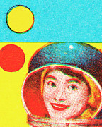 Spaceman #5 Drawing by CSA Images Spaceman #5 Drawing by CSA Images