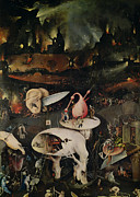 The Garden Of Earthly Delights, 1490-1500 Painting by Hieronymus Bosch