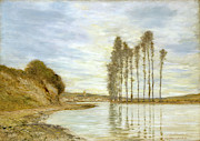 View on the Seine Harp of the Winds. #5 Painting by Homer Dodge Martin
