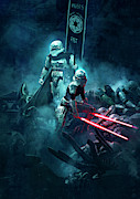 501 vs Aliens 4 Digital Art by Guillem H Pongiluppi