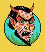 Monster #53 Drawing by CSA Images Monster #53 Drawing by CSA Images