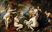 Diana And Callisto Painting by Peter Paul Rubens Diana And Callisto Painting by Peter Paul Rubens