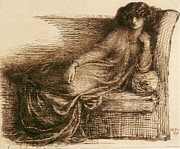 Jane Morris Drawing by Dante Gabriel Rossetti Jane Morris Drawing by Dante Gabriel Rossetti