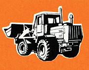 Machine #6 Drawing by CSA Images Machine #6 Drawing by CSA Images