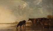 River Landscape with Cows. #6 Painting by Aelbert Cuyp River Landscape with Cows. #6 Painting by Aelbert Cuyp