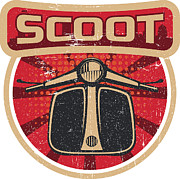 Scooter Propaganda Scoot Cruise Italy #7 Digital Art by Mister Tee