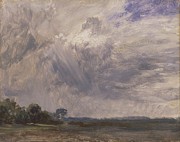 Study Of A Cloudy Sky Painting by John Constable Study Of A Cloudy Sky Painting by John Constable