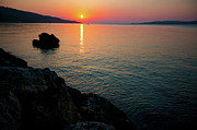 Sunset Over Calm Sea #6 Photograph by Science Photo Library