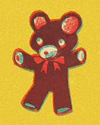 Teddy Bear #6 Drawing by CSA Images Teddy Bear #6 Drawing by CSA Images