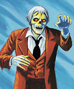 Zombie #6 Drawing by CSA Images