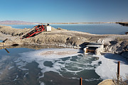 Salt Harvesting From Great Salt Lake #7 Photograph by Science Photo Library