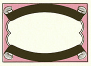 Scroll Border #7 Drawing by CSA Images Scroll Border #7 Drawing by CSA Images