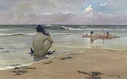 Sea Idyll Painting by Rupert Bunny