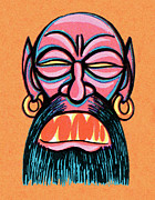 Monster #79 Drawing by CSA Images Monster #79 Drawing by CSA Images