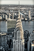 Ny, Nyc, Midtown Cityscape, Chrysler Building #8 Digital Art by Lumiere