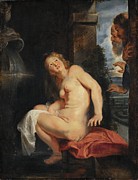 Susanna And The Elders Painting by Peter Paul Rubens