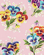Flower Pattern #86 Drawing by CSA Images Flower Pattern #86 Drawing by CSA Images